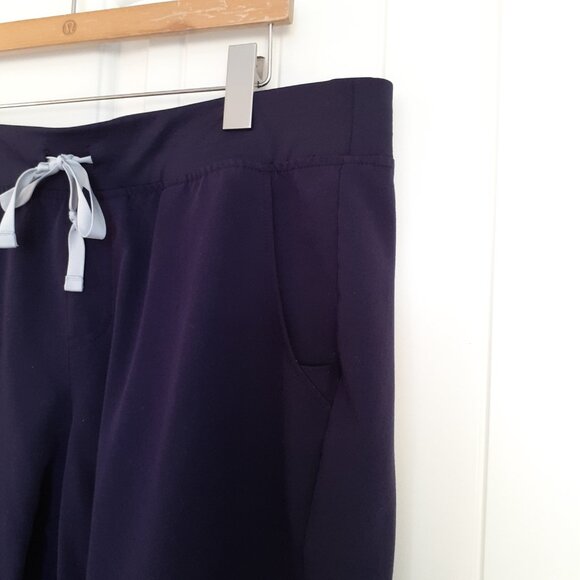 Figs Women's Zamora Jogger Scrub Pants in Purple Shadow Size XLP Petite - Picture 5 of 9